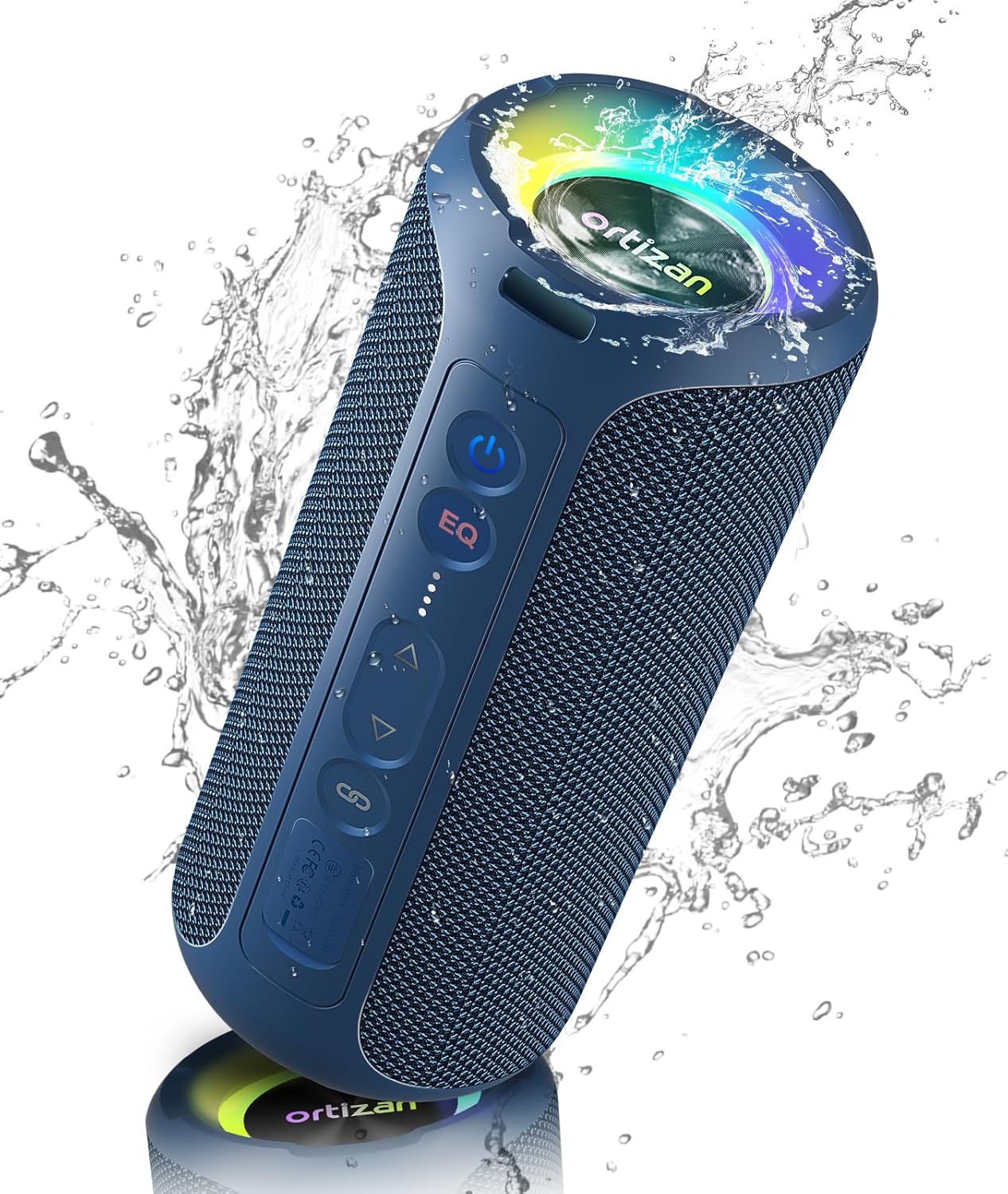 Portable Bluetooth Speaker Waterproof Ipx7 - Alto-falante Bluetooth sem fio Ortizan com