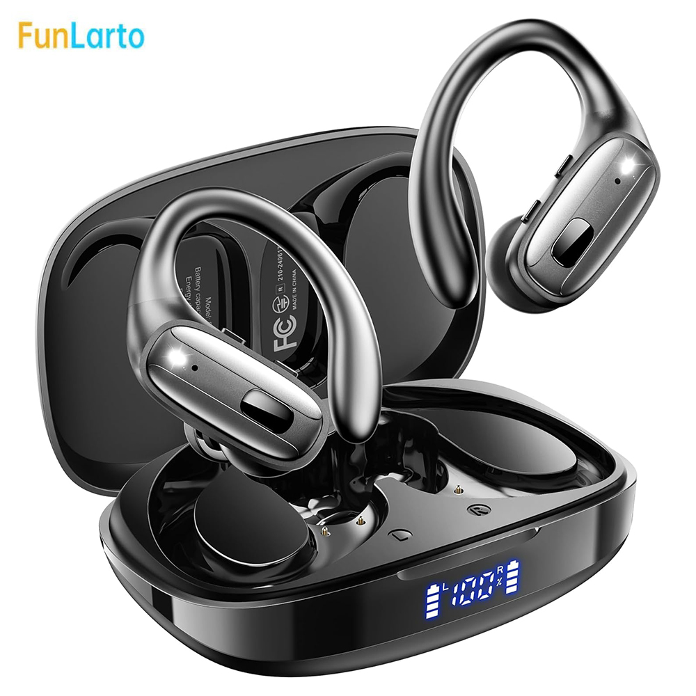 Type C Wired Earphones With Mic - Esportes bluetooth 5.3 fones de ouvido