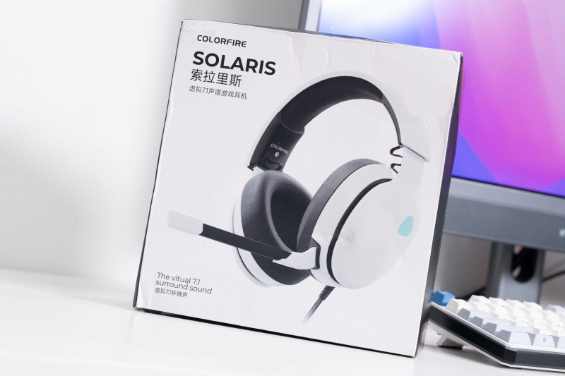 Gaming Headset With Mic Rgb - Colorfire Solaris USB com fio fone