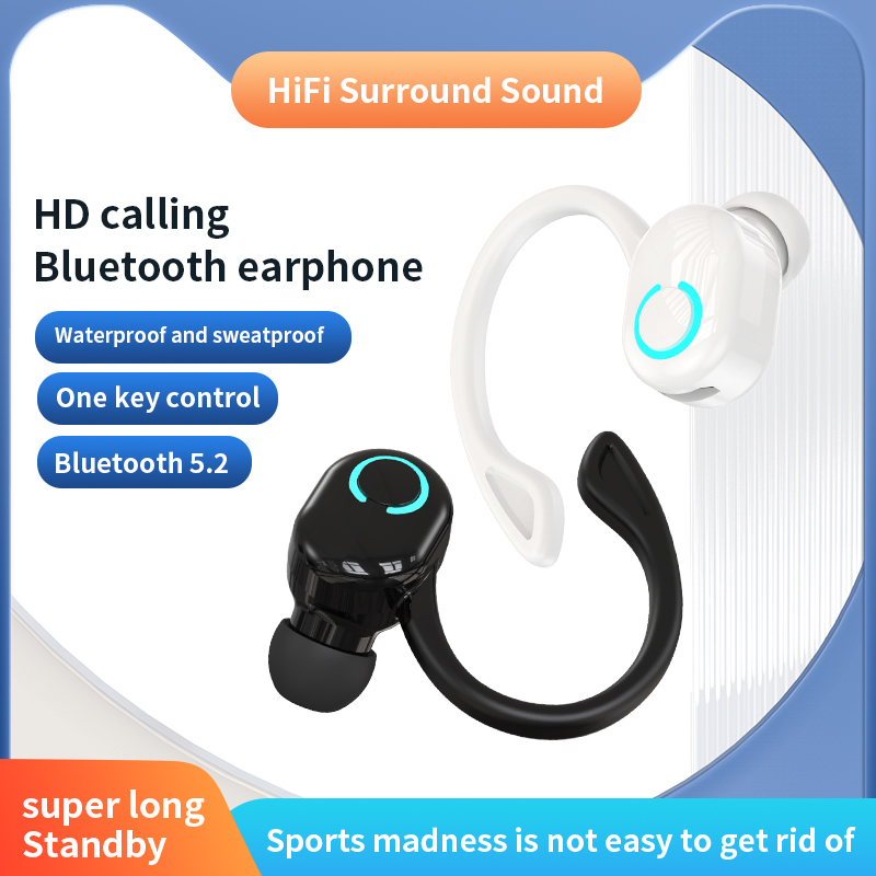 Open Ear Air Conduction Headphones - Vaorlo bluetooth 5.2 fone de ouvido