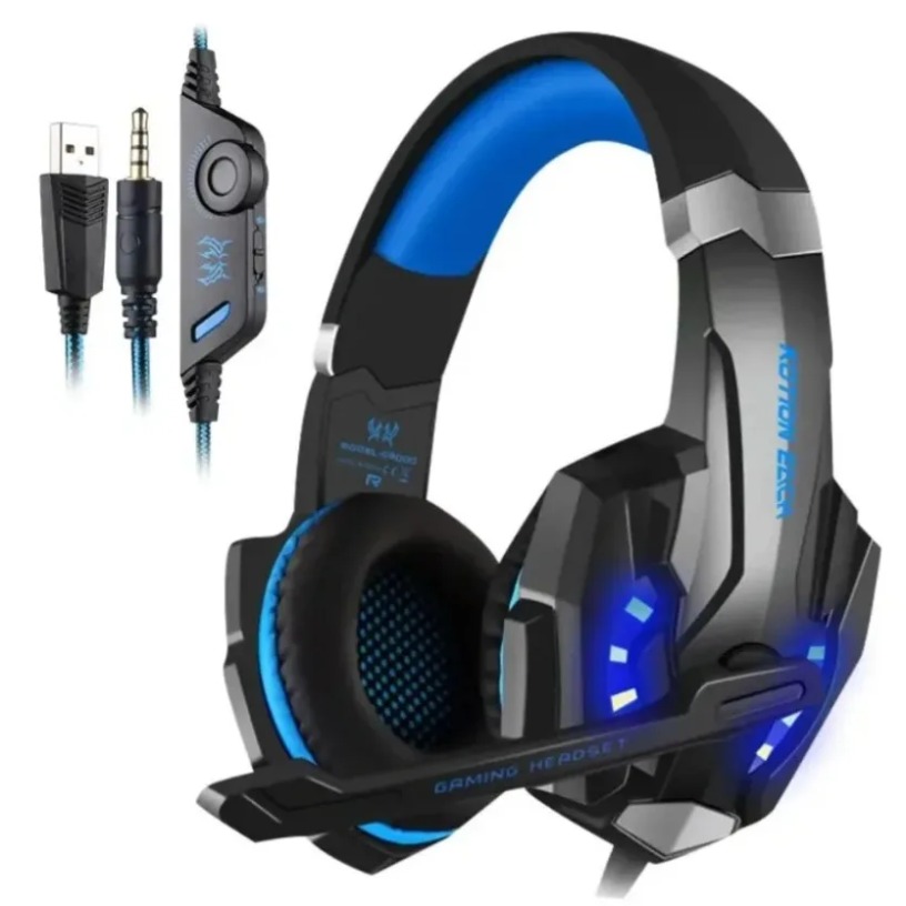 Fone de ouvido para jogos 3D S - Gaming Headset With Mic Rgb avaliação e preço
