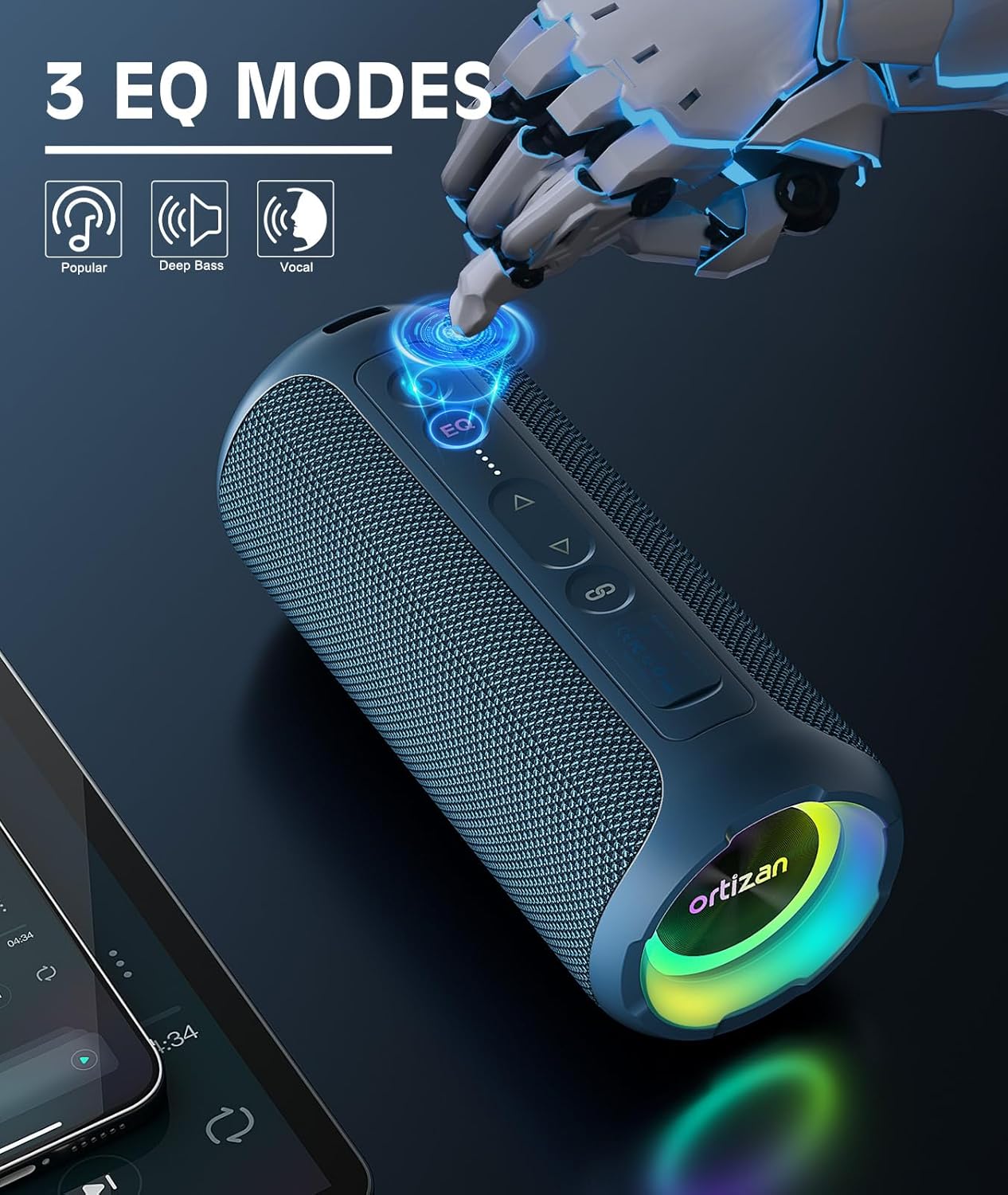 Alto-falante Bluetooth sem fio - Portable Bluetooth Speaker Waterproof Ipx7 avaliação e preço