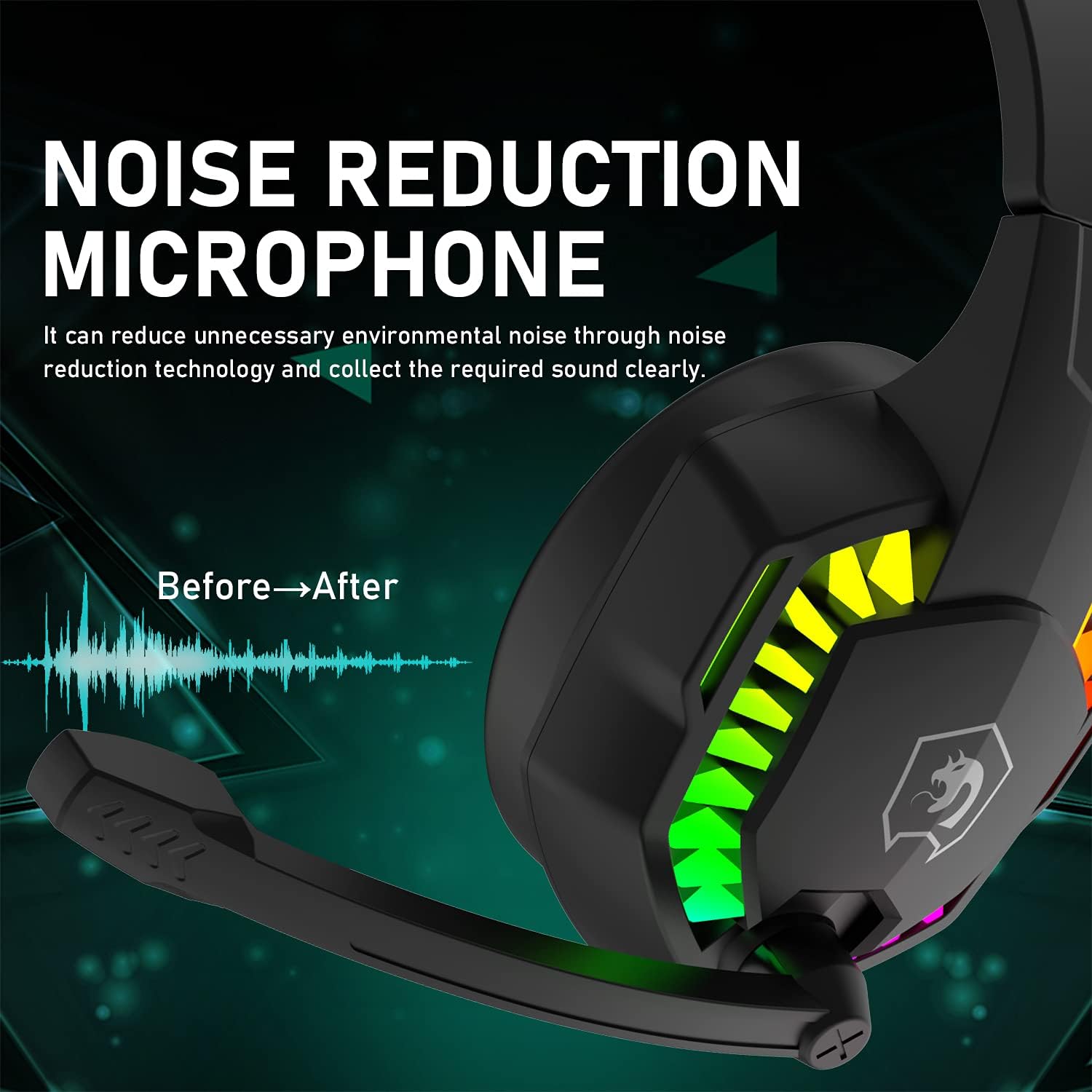 MAMBASNAKE CY907 Headset para  - Gaming Headset With Mic Rgb avaliação e preço