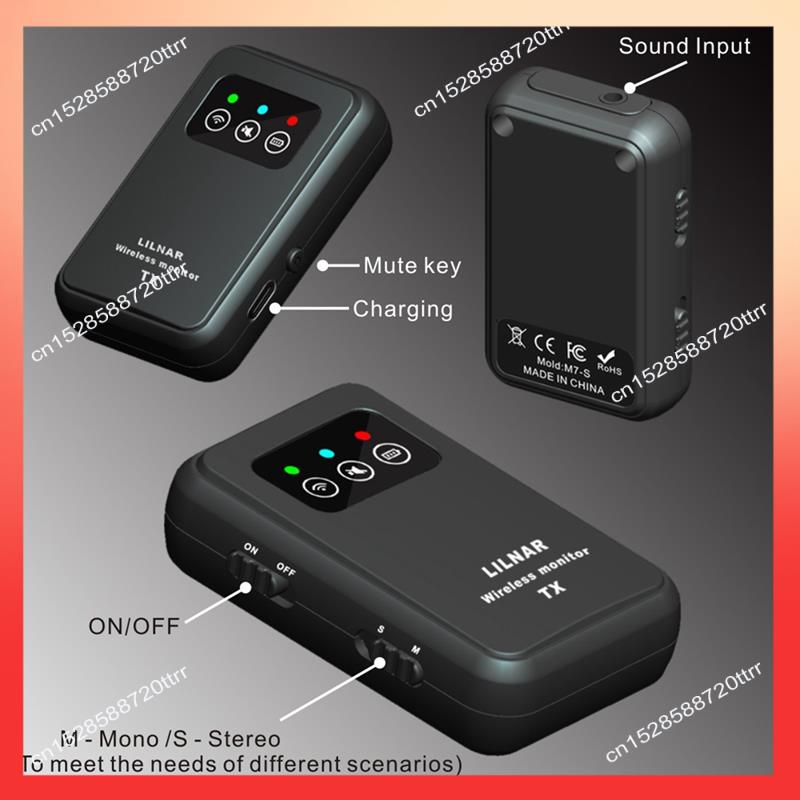 Abnr sistema de monitor intra- - In Ear Monitors For Singers avaliação e preço