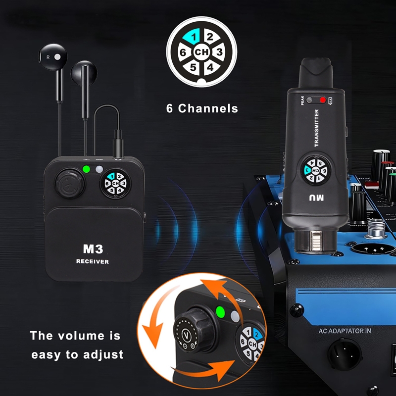 Sistema de Fones de Ouvido Sem - In Ear Monitors For Singers avaliação e preço