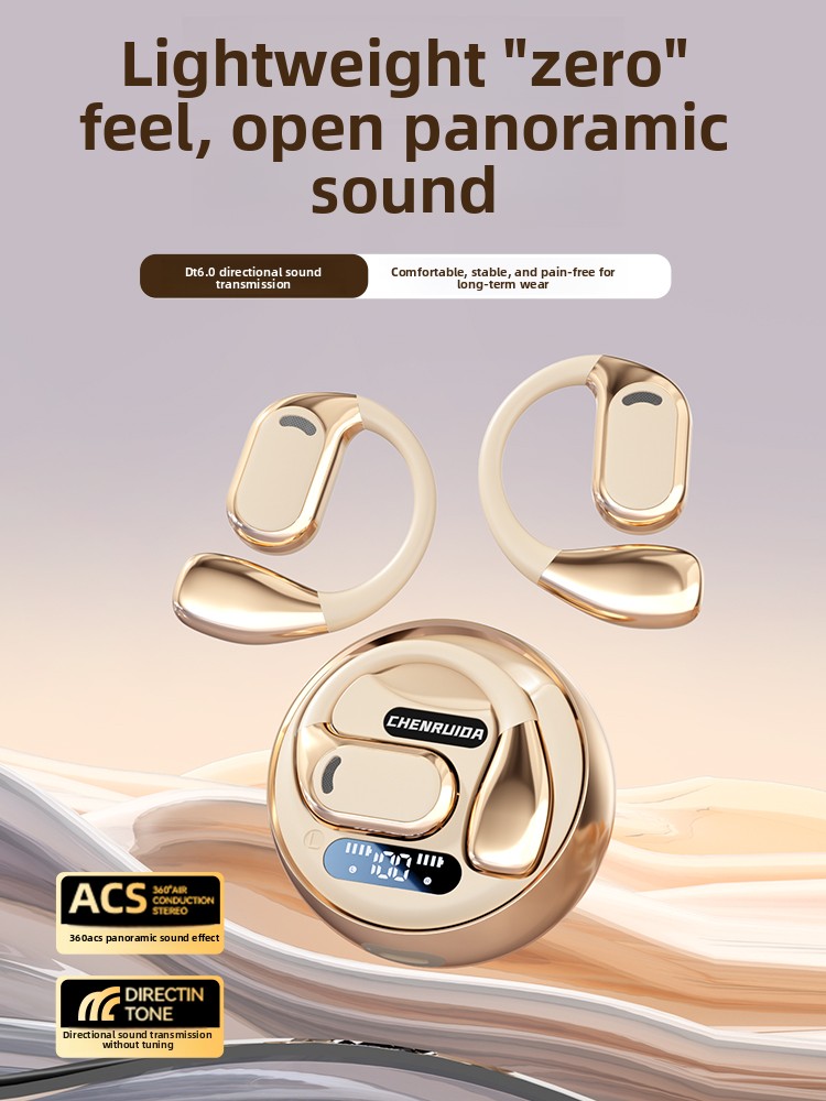 Novo Fone de Ouvido Bluetooth  - Open Ear Air Conduction Headphones avaliação e preço