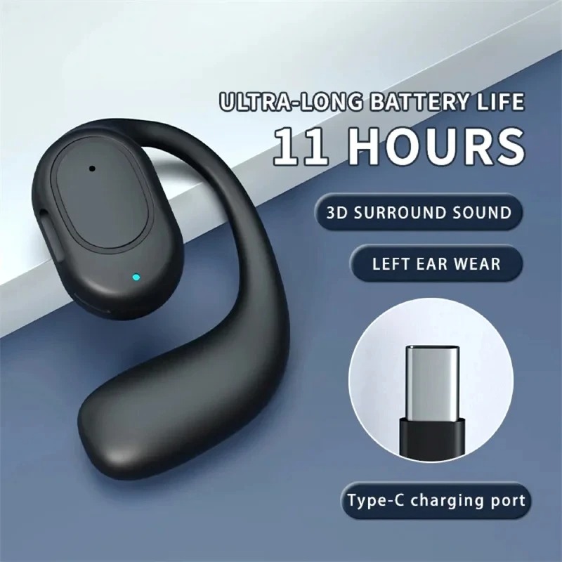Fone de Ouvido Bluetooth de Co - Open Ear Air Conduction Headphones avaliação e preço