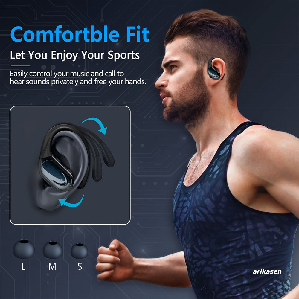 Fones de ouvido sem fio esport - Bone Conduction Running Headphones avaliação e preço