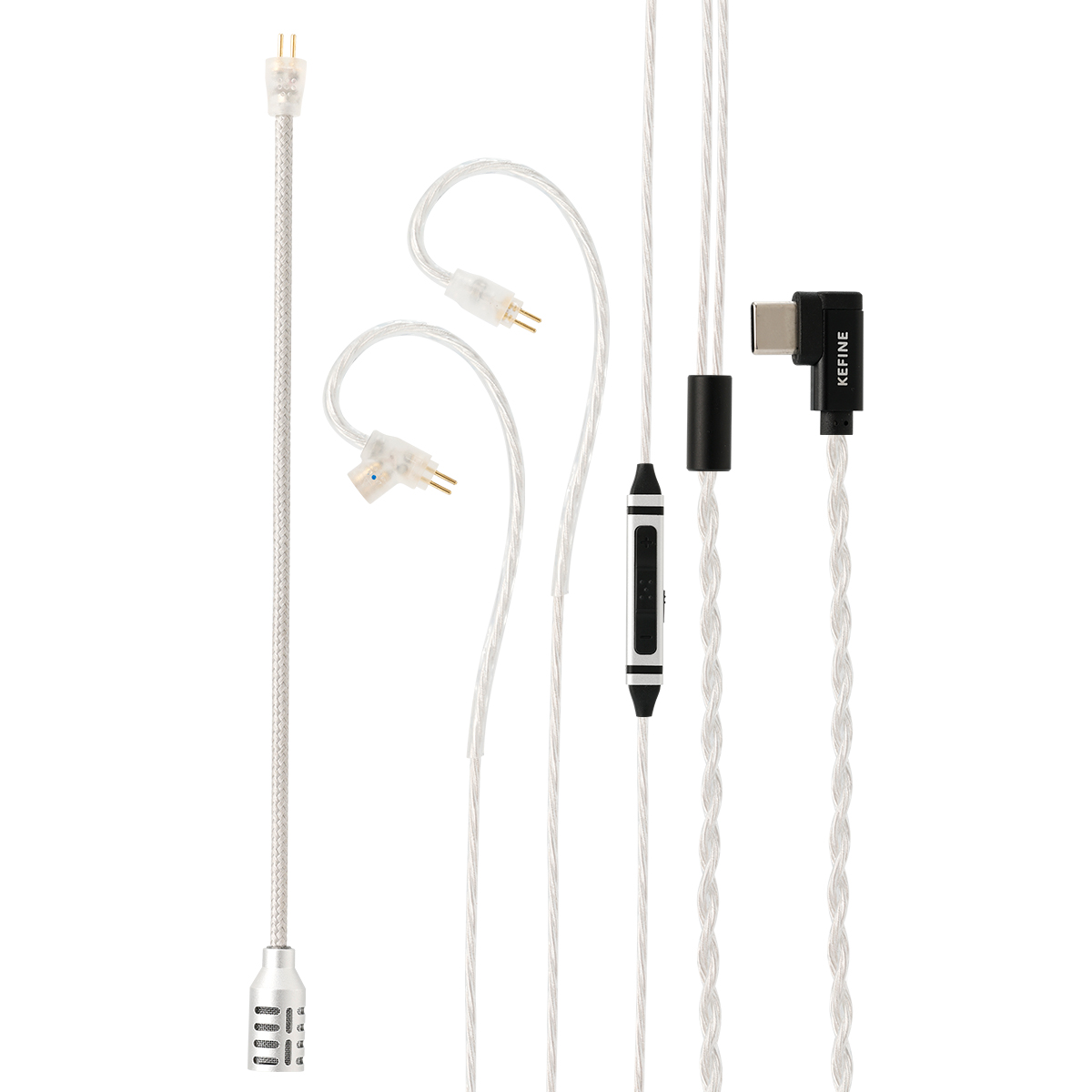 Cabo de Jogos Kefine para Fone - Type C Wired Earphones With Mic avaliação e preço